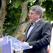 Carles Puigdemont, en una imatge d'arxiu Carles Puigdemont, en una imatge d'arxiu