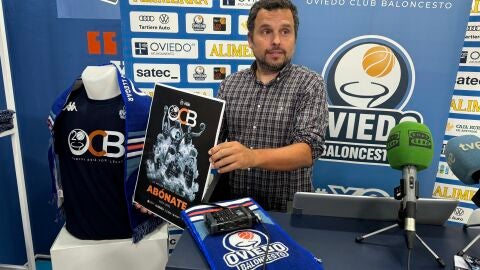 10-7 Fernando Garc&iacute;a, director general del Alimerka Oviedo Baloncesto