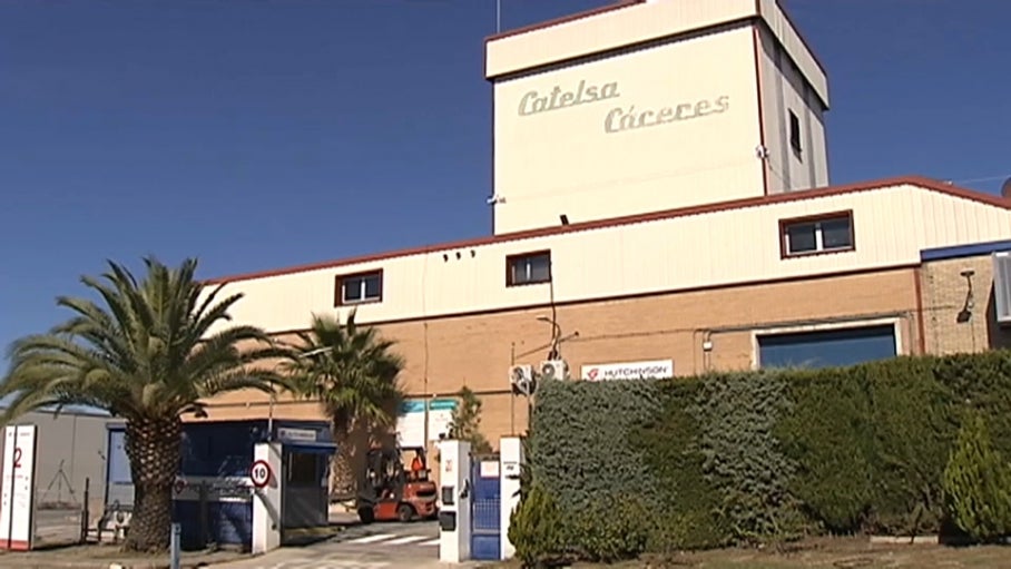 Los trabajadores de Catelsa en Cáceres se concentran para pedir una subida salarial Los trabajadores de Catelsa en Cáceres se concentran para pedir una subida salarial