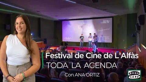 Agenda del Festival de Cine de 'Alfàs con Ana Ortiz Agenda del Festival de Cine de 'Alfàs con Ana Ortiz