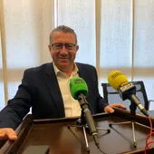 El alcalde de Benidorm, Toni Pérez, en rueda de prensa sobre el centro cultural El alcalde de Benidorm, Toni Pérez, en rueda de prensa sobre el centro cultural