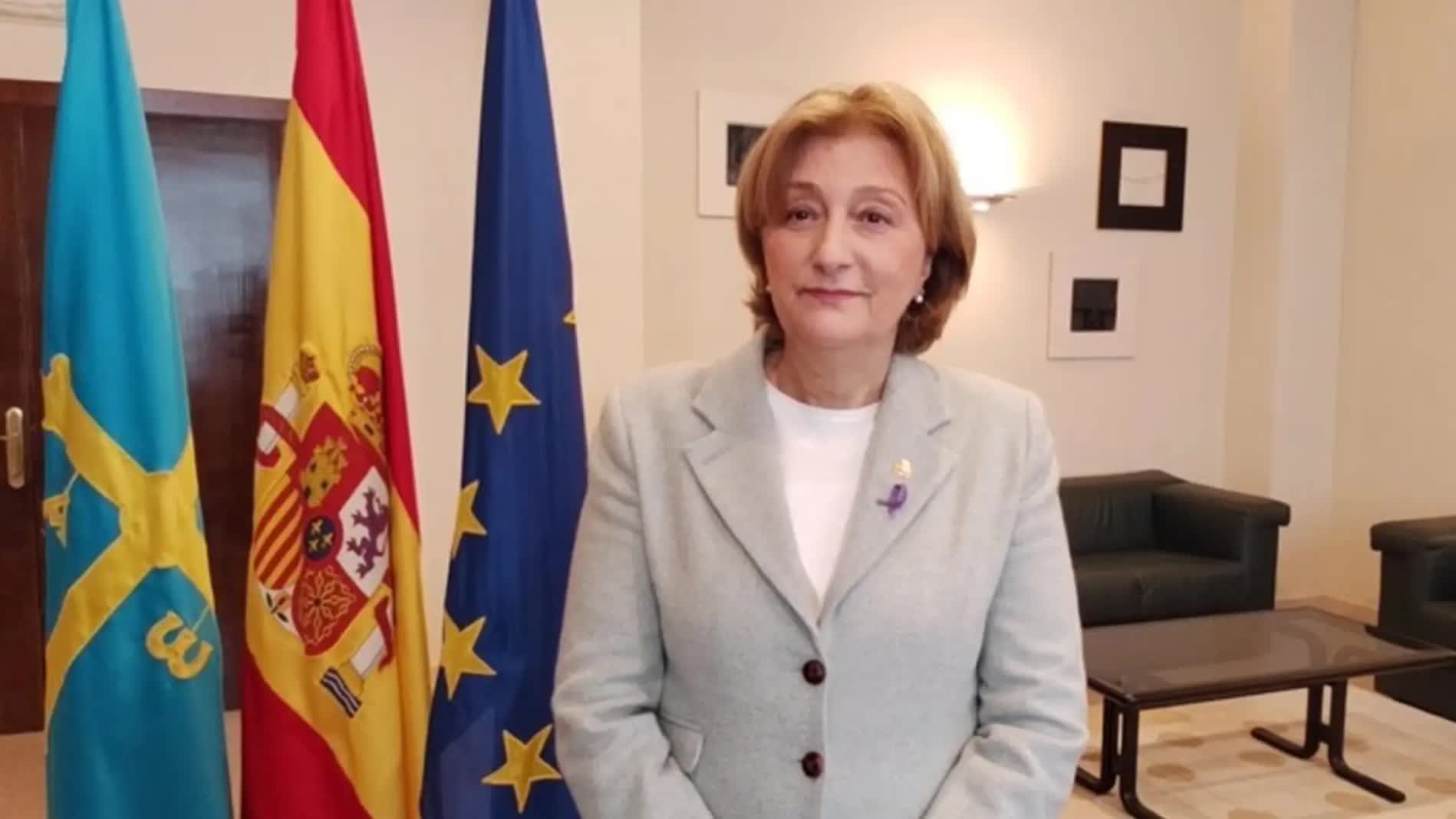 Delia Losa afirma que el relevo en la Delegación del Gobierno en Asturias es "por cesión propia" Delia Losa afirma que el relevo en la Delegación del Gobierno en Asturias es "por cesión propia"