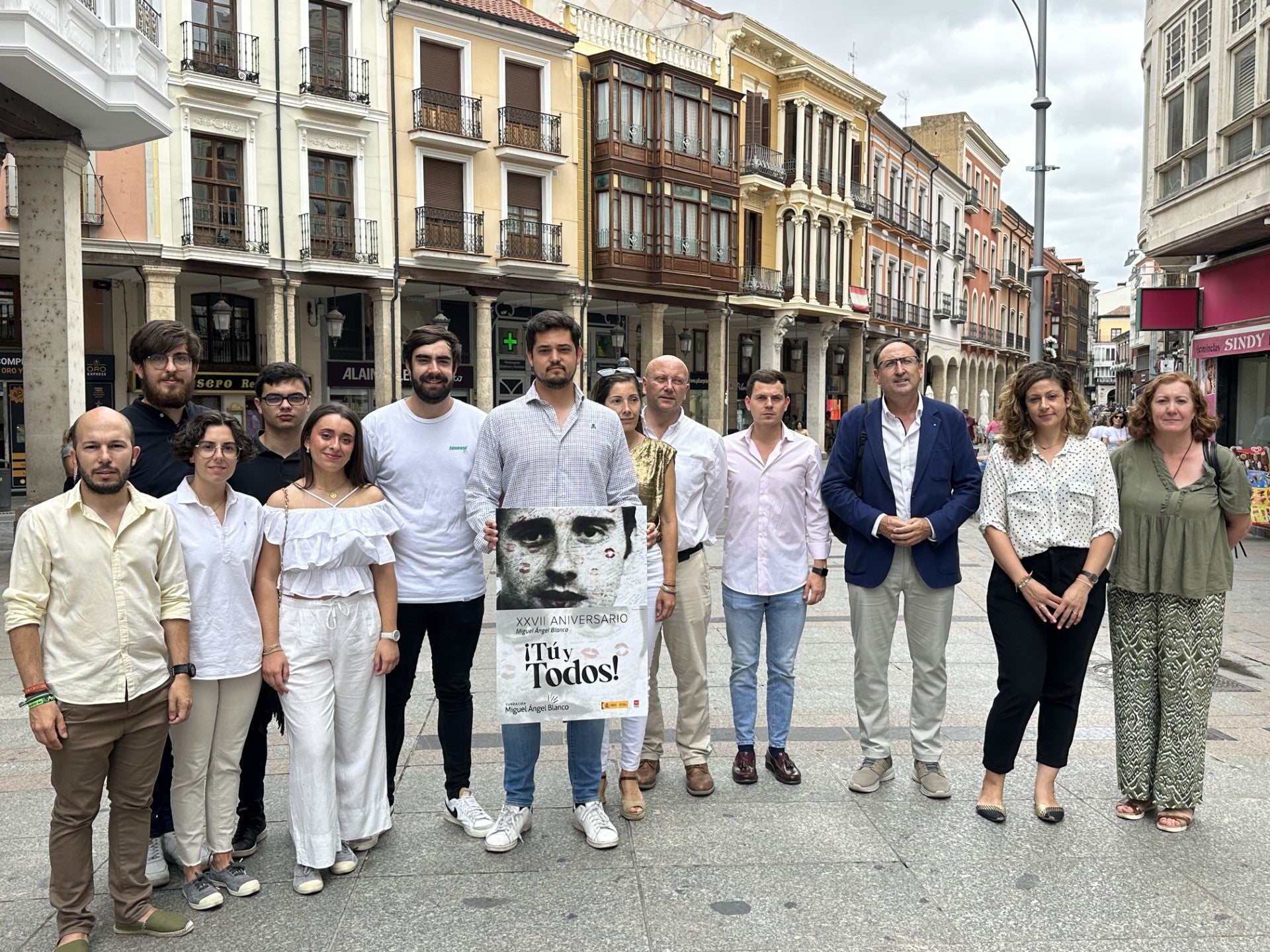 El PP de Palencia rinde homenaje a la memoria de Miguel Ángel Blanco El PP de Palencia rinde homenaje a la memoria de Miguel Ángel Blanco