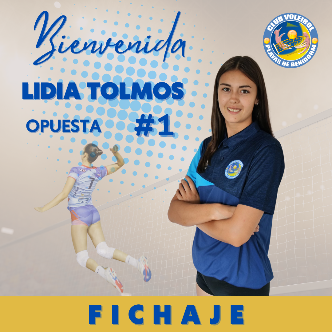 El Voleibol Playas de Benidorm recupera a Lidia Tolmos El Voleibol Playas de Benidorm recupera a Lidia Tolmos