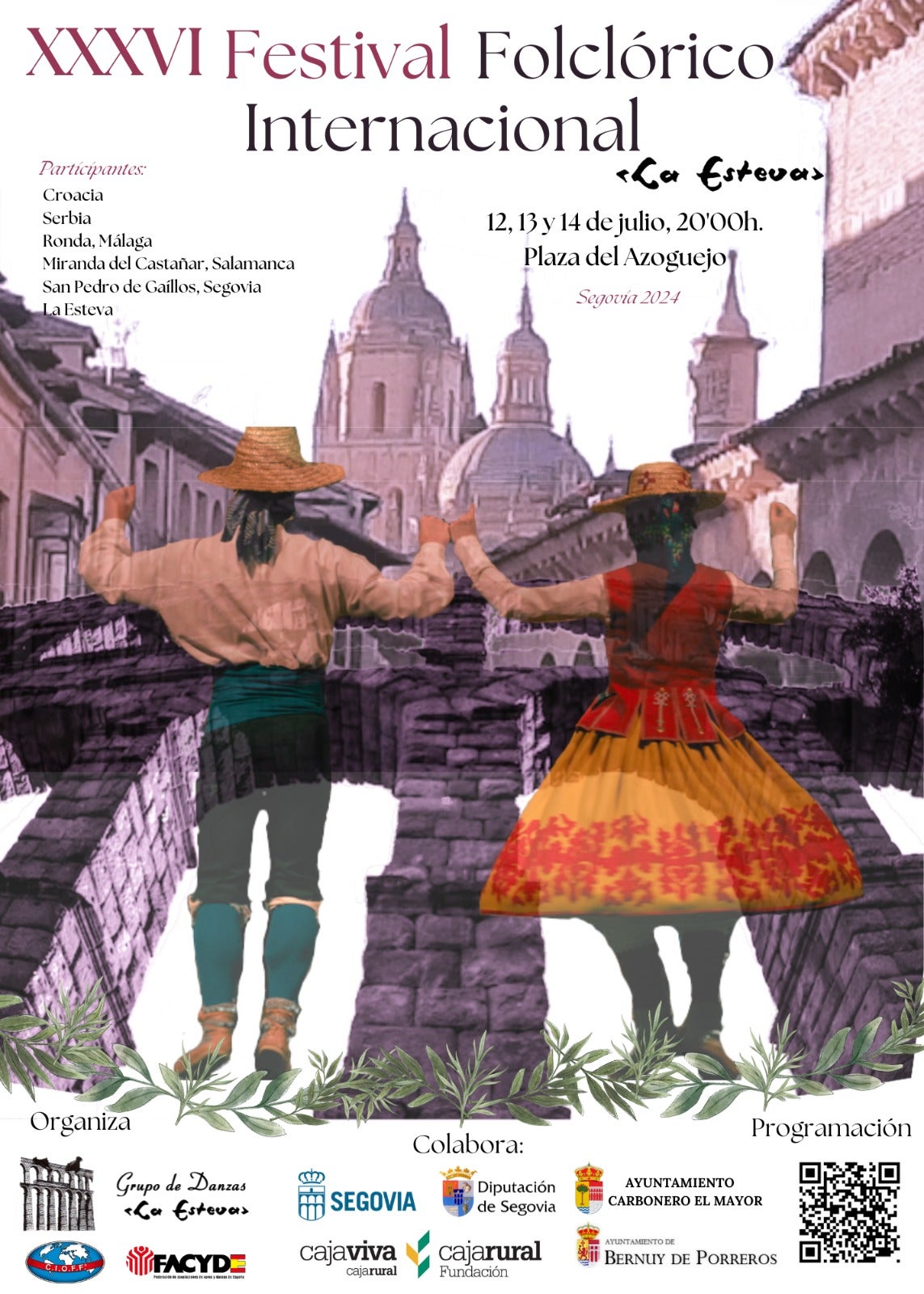 Este fin de semana se celebra la 36º edición del Festival de Danzas de la Esteva Este fin de semana se celebra la 36º edición del Festival de Danzas de la Esteva