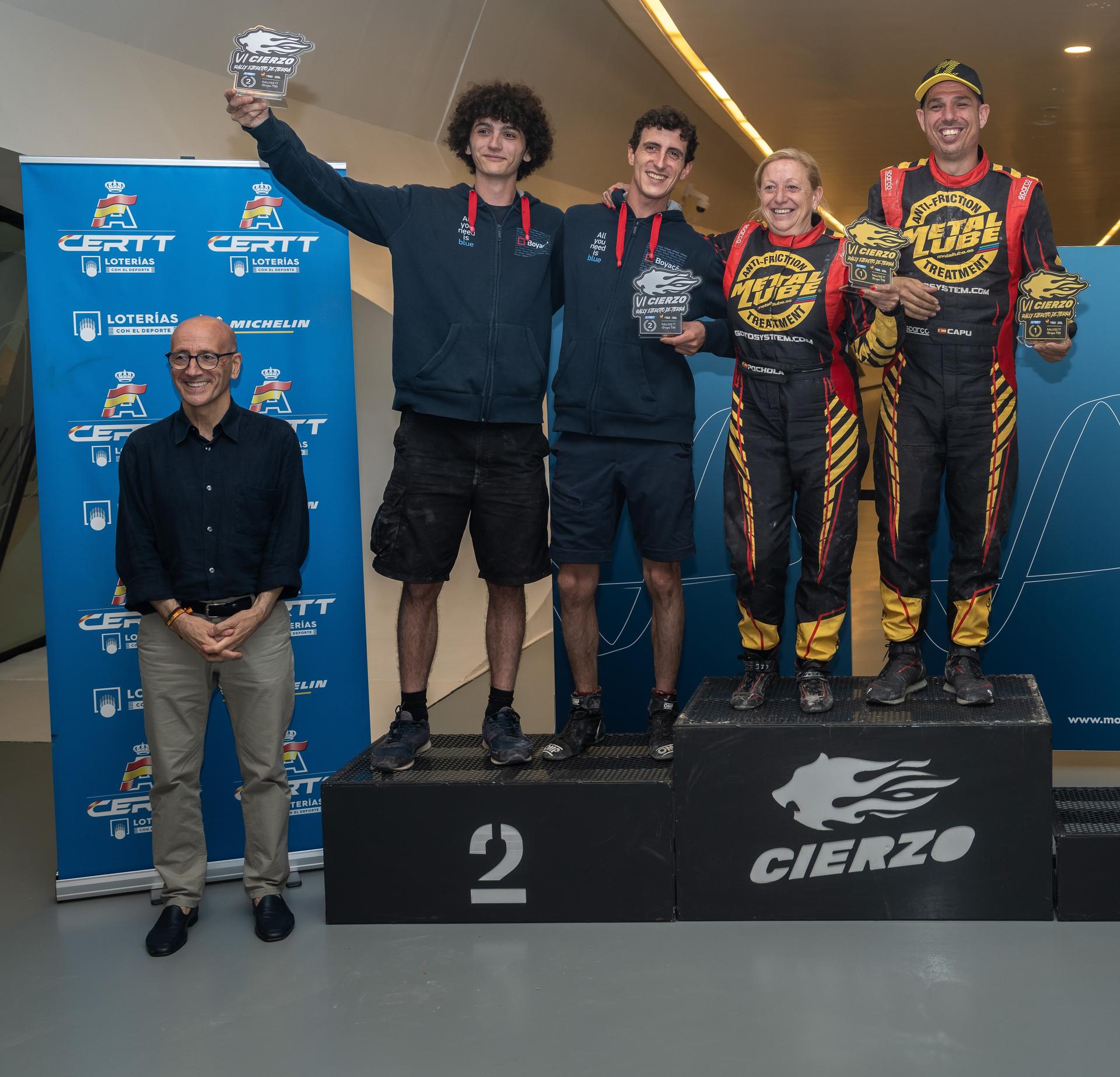 Triple podio en el VI 'Cierzo Rally Ejército de Tierra' para el Metal Lube Rally Raid Triple podio en el VI 'Cierzo Rally Ejército de Tierra' para el Metal Lube Rally Raid