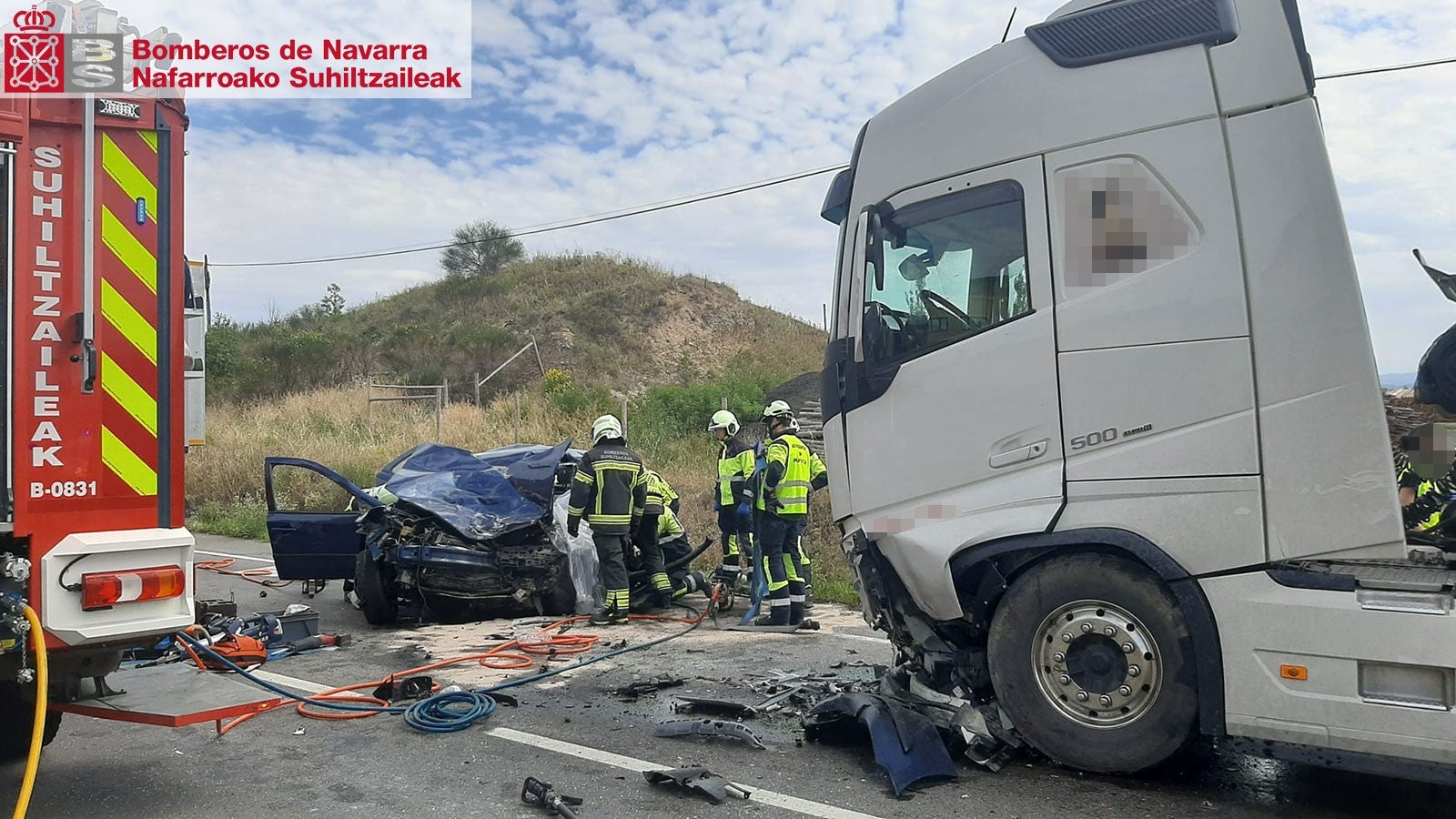 Fallece un joven de 21 años en un accidente de tráfico en San Adrián Fallece un joven de 21 años en un accidente de tráfico en San Adrián