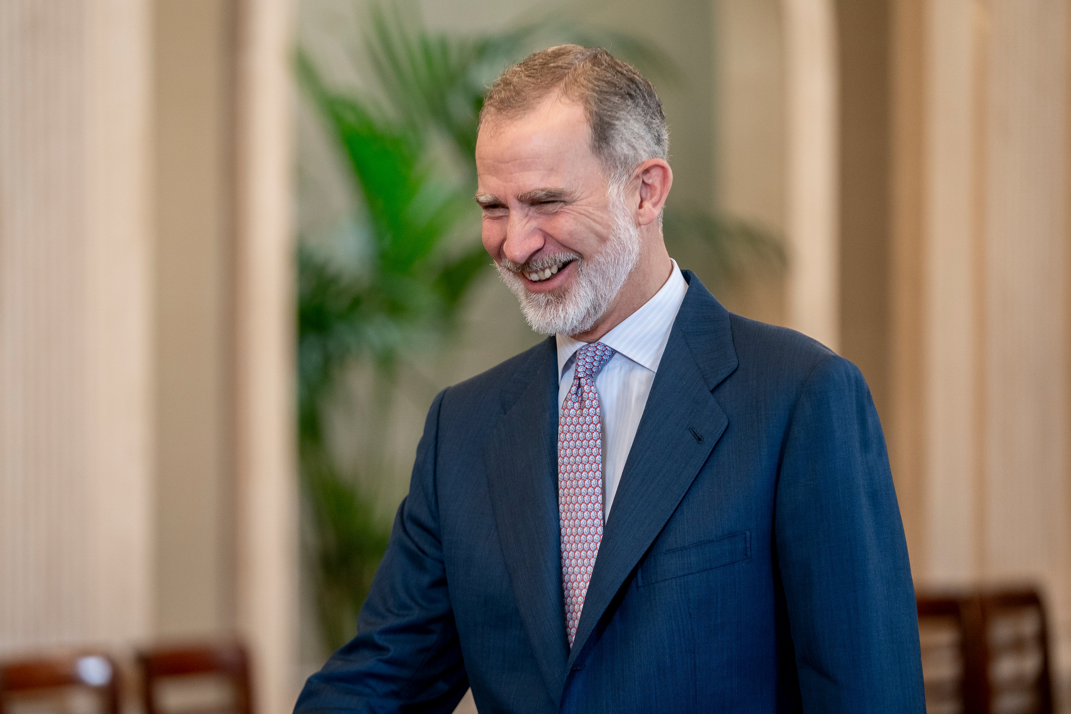 Felipe VI a La Roja: “un equipo joven increíble que nos transmite ilusión, alegría y seguridad” Felipe VI a La Roja: “un equipo joven increíble que nos transmite ilusión, alegría y seguridad”