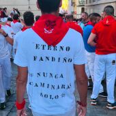 El novillero Rafael Reyes en los Sanfermines