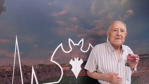 Epifanio Vizcaíno, abonado número 1 del Albacete Balompié Epifanio Vizcaíno, abonado número 1 del Albacete Balompié