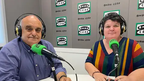 Andrés Molina con Marta Llinares Andrés Molina con Marta Llinares