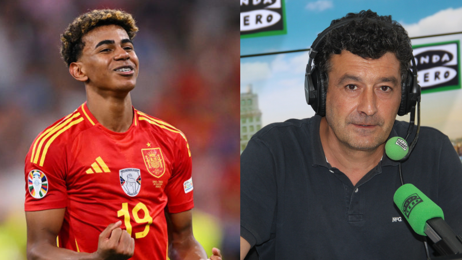 El guiño de Lamine Yamal a Alfredo Martínez por la narración de su golazo ante Francia El guiño de Lamine Yamal a Alfredo Martínez por la narración de su golazo ante Francia