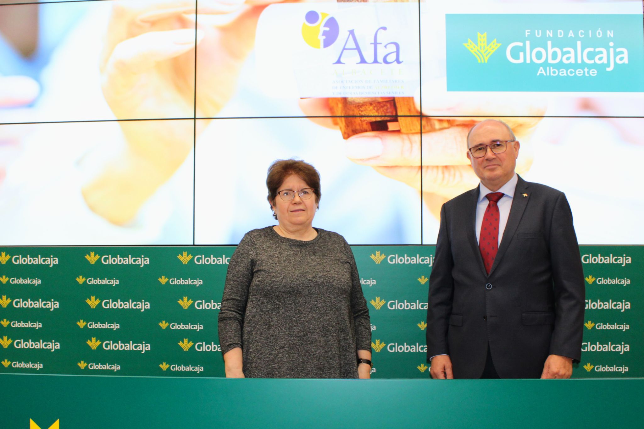 Globalcaja colabora con la Asociación de Familias de personas con Alzheimer Globalcaja colabora con la Asociación de Familias de personas con Alzheimer