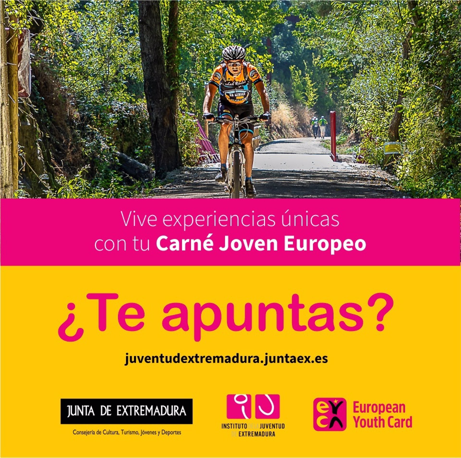 El IJEX promueve una campaña para fomentar el turismo en Extremadura para los titulares del Carné Joven Europeo El IJEX promueve una campaña para fomentar el turismo en Extremadura para los titulares del Carné Joven Europeo