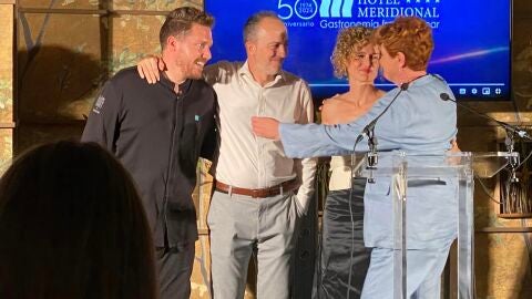 Instant&aacute;nea tomada durante el acto de celebraci&oacute;n del 50 Aniversario del Hotel Meridional de Guardamar del Segura