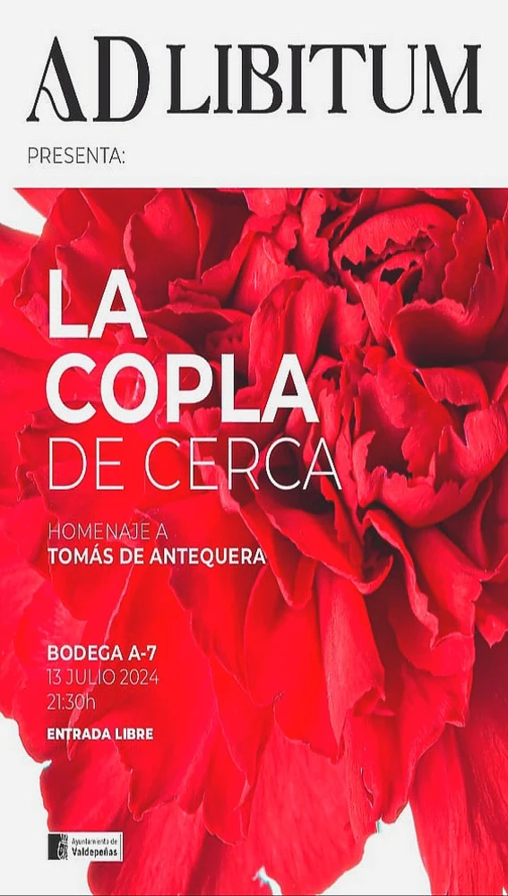 Cartel del concierto "La Copla de Cerca" Cartel del concierto "La Copla de Cerca"