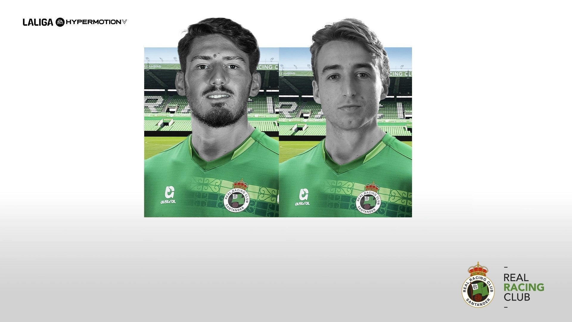 Unai Vencedor y Javi Castro, primeros fichajes de la temporada del Racing Unai Vencedor y Javi Castro, primeros fichajes de la temporada del Racing