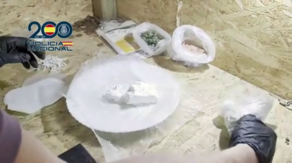 Golpe al narcotráfico en Son Banya: medio kilo de cocaína requisada y tres puntos de venta de droga desmantelados Golpe al narcotráfico en Son Banya: medio kilo de cocaína requisada y tres puntos de venta de droga desmantelados