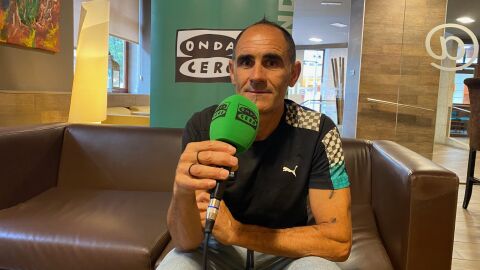 Presidente del Club Corredoiras de atletismo, Ricardo verde