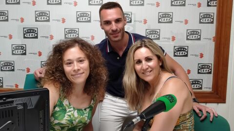 Vicen Arias, Mar&iacute;a del Mar de Gracia y Sergio Camacho