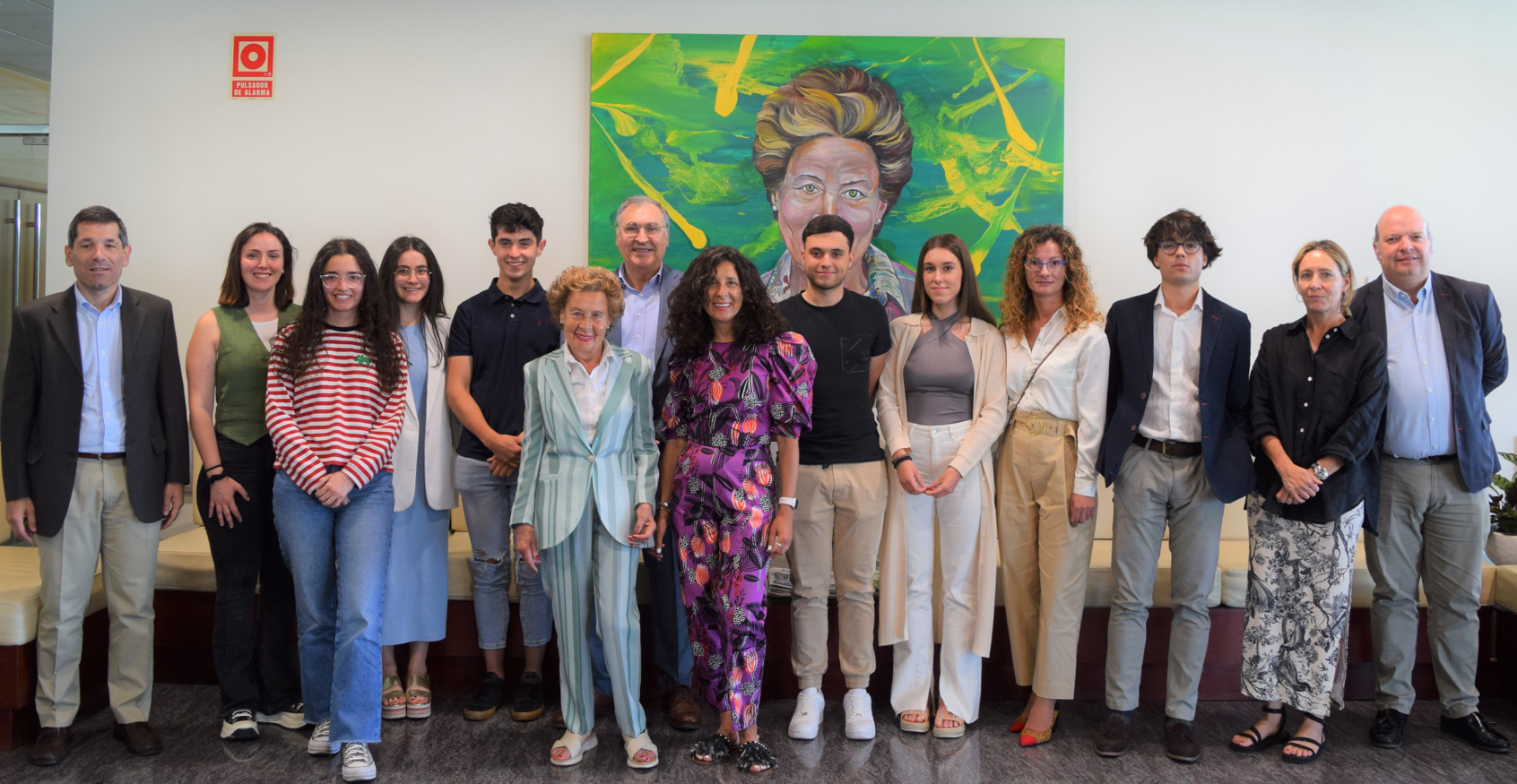 Ocho jóvenes de la comarca se forman en Galletas Gullón a través de las prácticas de verano Ocho jóvenes de la comarca se forman en Galletas Gullón a través de las prácticas de verano