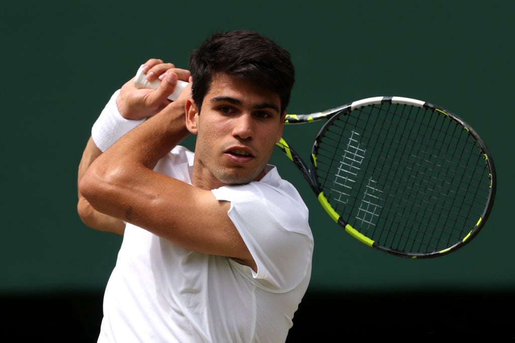 Cuándo juega Carlos Alcaraz la final de Wimbledon 2024: horario, rival y dónde ver Cuándo juega Carlos Alcaraz la final de Wimbledon 2024: horario, rival y dónde ver