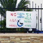 No a la mina, Sí a la tierra viva No a la mina, Sí a la tierra viva