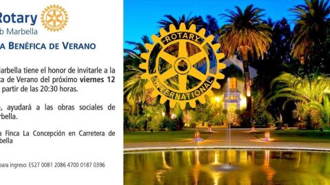 Gala Club Rotary Marbella