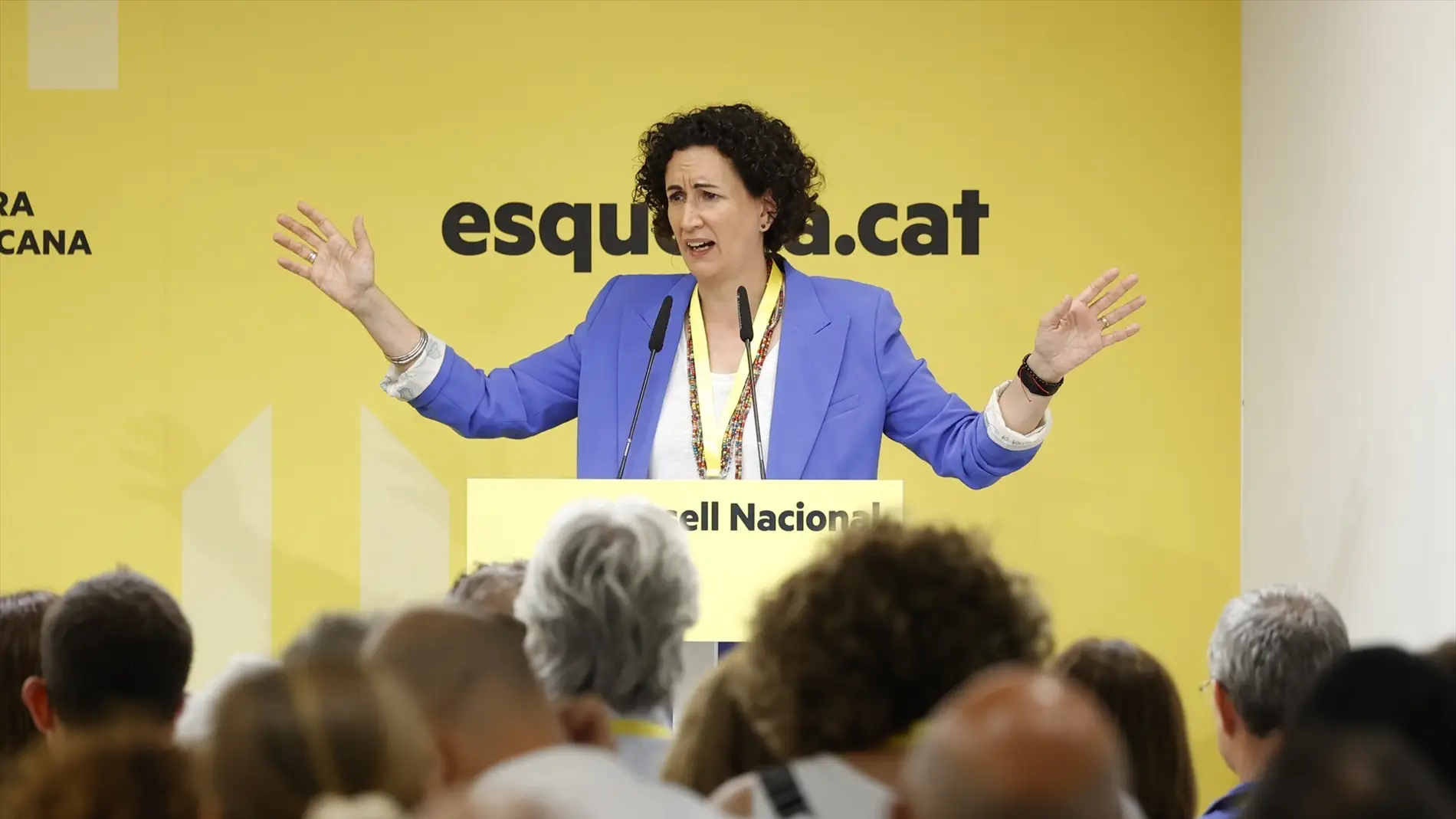 Marta Rovira descarta liderar ERC y mira al referéndum en su vuelta a España