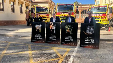 Presentaci&oacute;n del dispositivo del Consorcio Provincial de Bomberos 