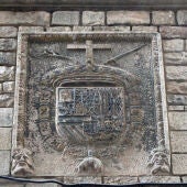 Escudo de la inquisición en Barcelona