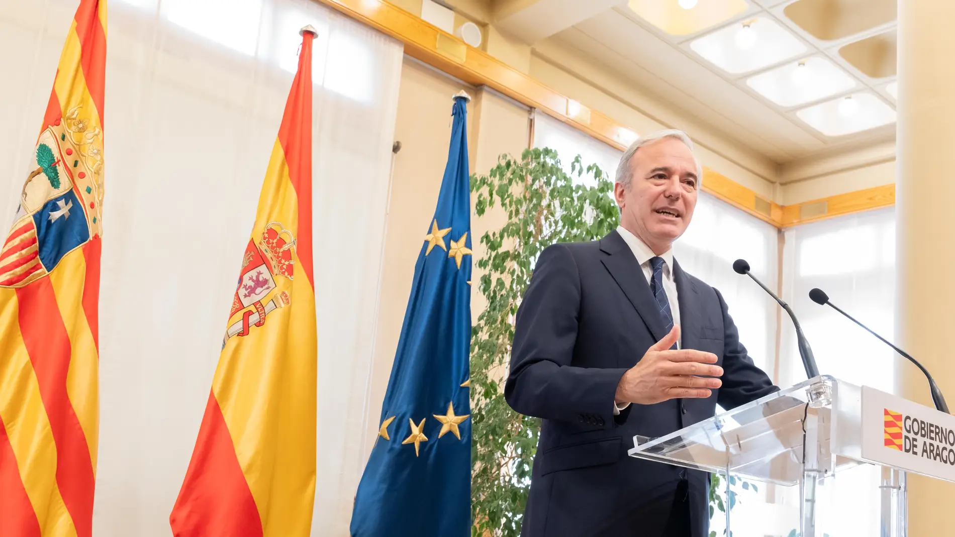 Azcón reestructura el Gobierno de Aragón con Javier Rincón al frente de Agricultura