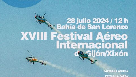 Festival a&eacute;reo de Gij&oacute;n de 2024
