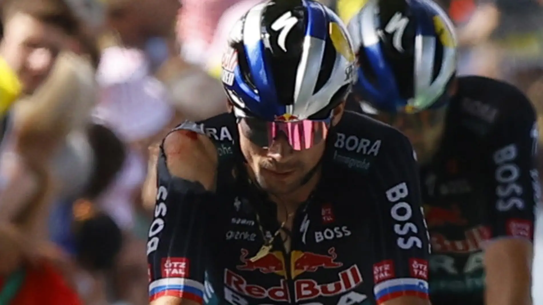 Roglic abandona el Tour de Francia por una caída