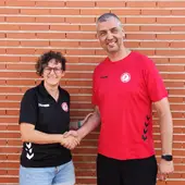 Eva Sancho y Nacho García, del Balonmano Morvedre Eva Sancho y Nacho García, del Balonmano Morvedre