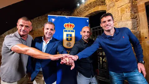 Calleja y su cuerpo técnico Calleja y su cuerpo técnico