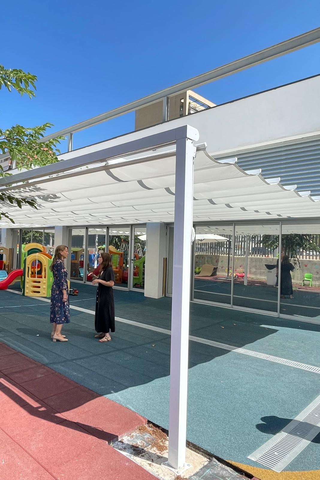 El Ayuntamiento de València mejora las condiciones térmicas de la escoleta Clara Campoamor El Ayuntamiento de València mejora las condiciones térmicas de la escoleta Clara Campoamor