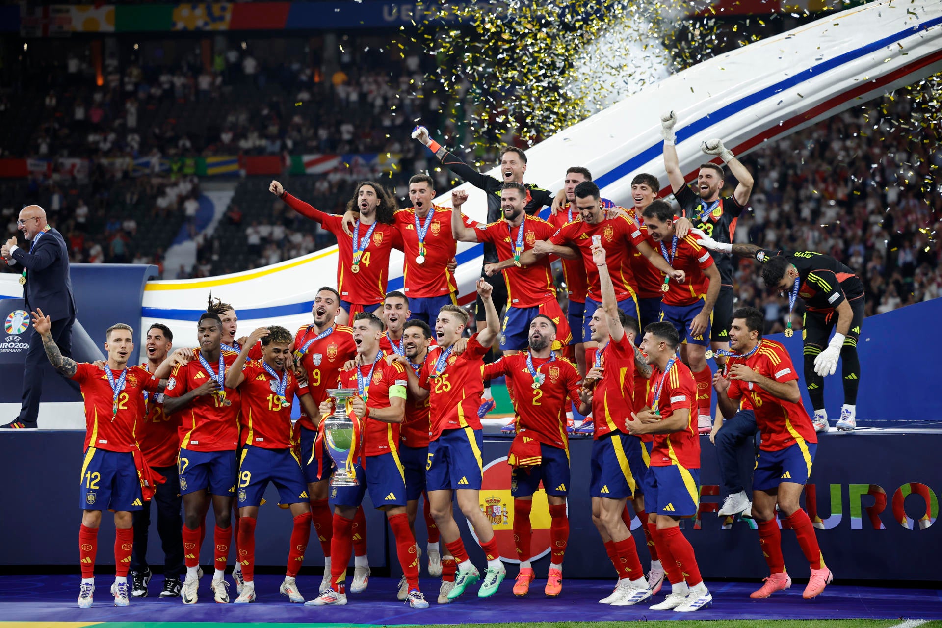 Celebración España Eurocopa 2024: así será el recorrido de la Selección por las calles de Madrid hasta Cibeles Celebración España Eurocopa 2024: así será el recorrido de la Selección por las calles de Madrid hasta Cibeles