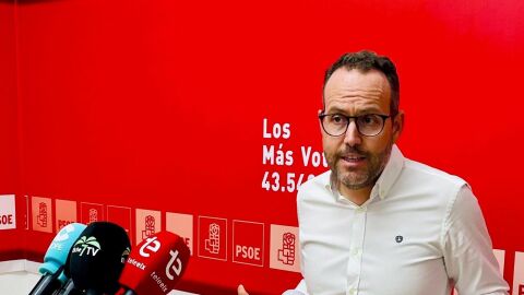 Héctor Díez, portavoz del PSOE en Elche. 