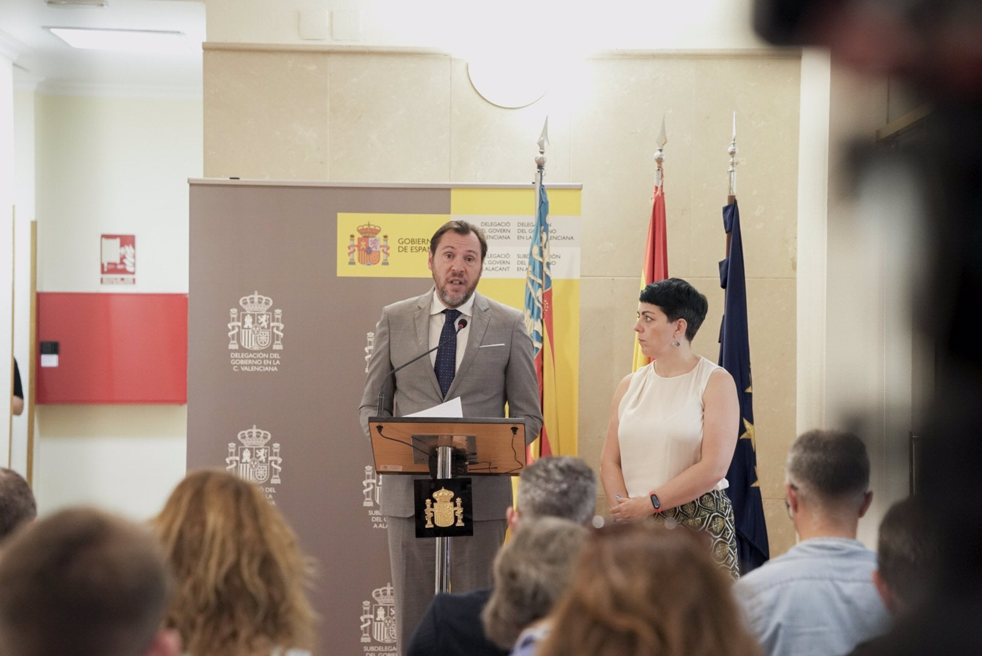 Oscar Puente asegura en Alicante que el desplazamiento de una depuradora en la variante de Torrellano es clave para su futuro Oscar Puente asegura en Alicante que el desplazamiento de una depuradora en la variante de Torrellano es clave para su futuro