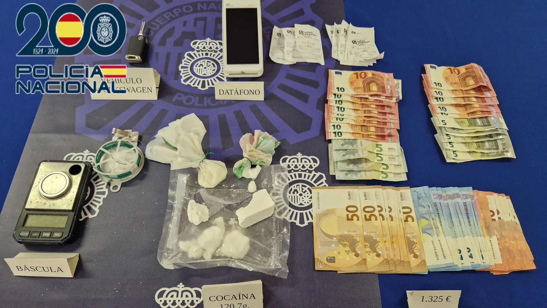 Cinco detenidos en dos operaciones contra la venta de drogas en Algemesí y l’Alqueria de la Comtessa