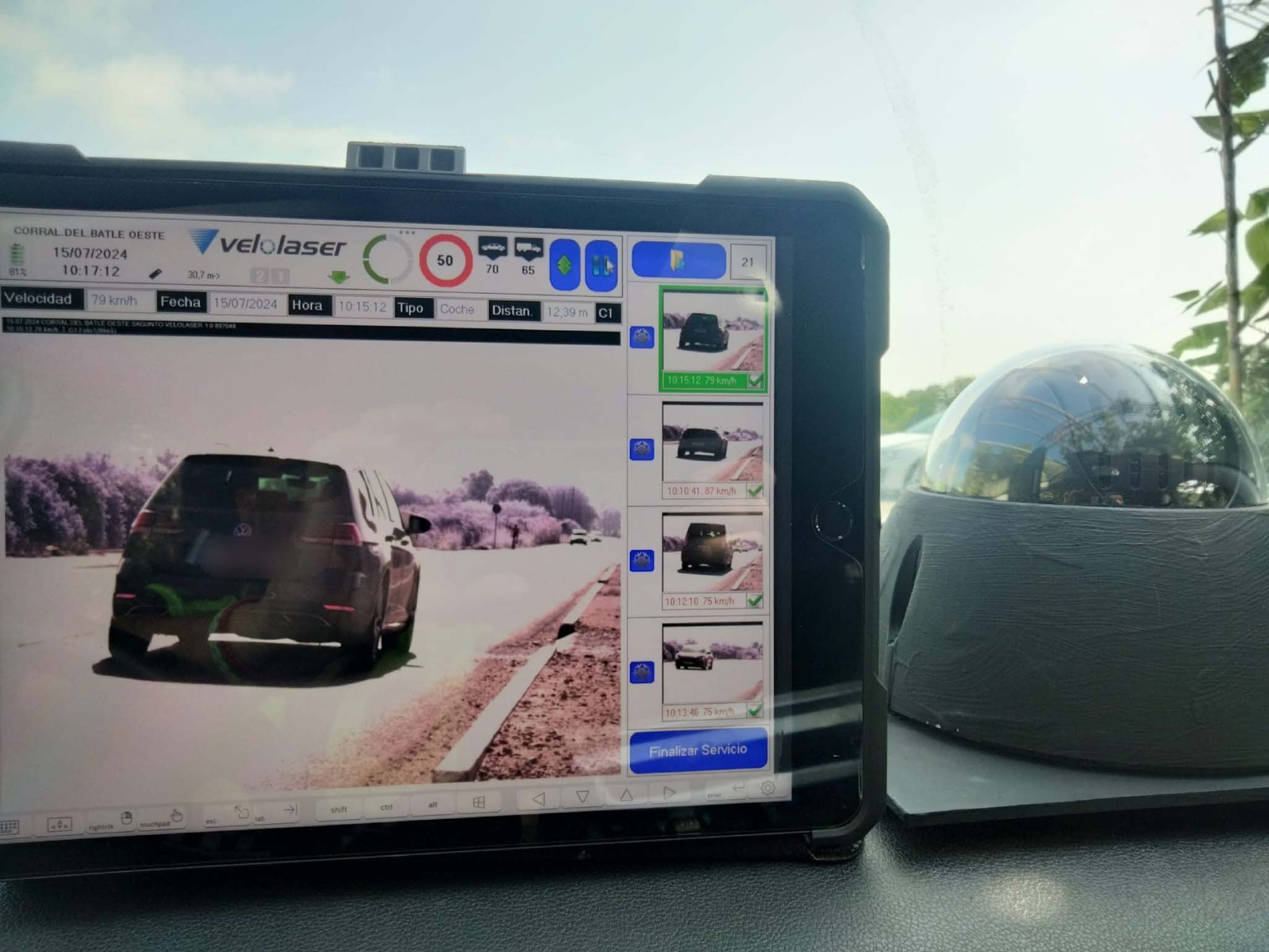 La Policía Local de Sagunto lanza una campaña especial de control de la velocidad La Policía Local de Sagunto lanza una campaña especial de control de la velocidad