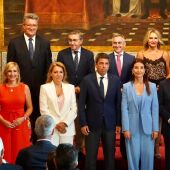 Pradas, Barrachina y Mus juran su cargo en el Palau de la Generalitat