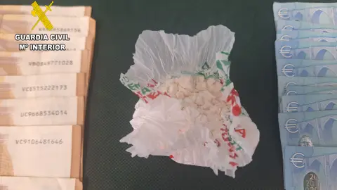 Droga incautada. droga incautada