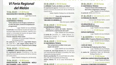 Programa de Actividades de FERIMEL 2024 Programa de Actividades de FERIMEL 2024