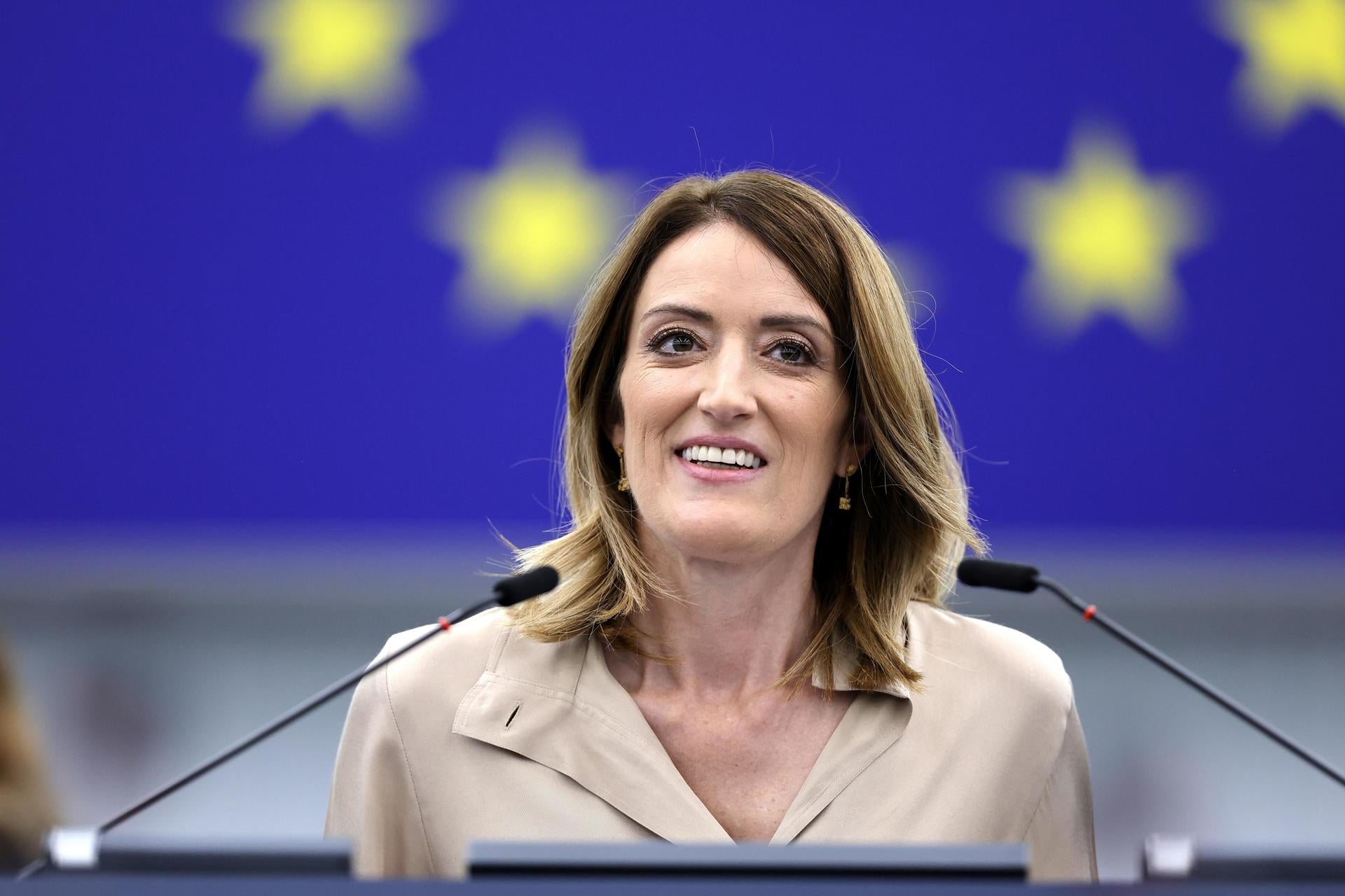 Roberta Metsola, reelegida presidenta del Parlamento Europeo Roberta Metsola, reelegida presidenta del Parlamento Europeo