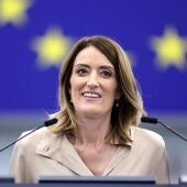 Roberta Metsola abre su primera sesión como presidenta del Parlamento Europeo