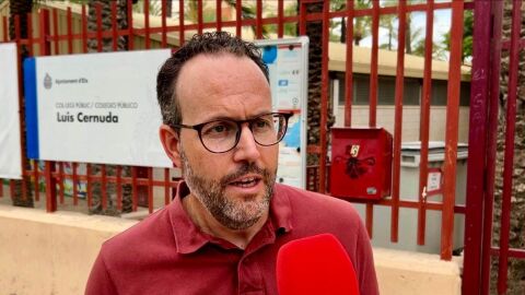 H&eacute;ctor D&iacute;ez, portavoz del PSOE en el Ayuntamiento de Elche. 