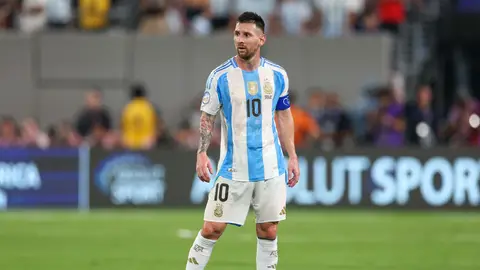 Estados Unidos, East Rutherford: Lionel Messi de Argentina en acción durante el partido de semifinales de la Copa América de la CONMEBOL entre Argentina y Canadá en el Metlife Stadium. Foto: Vanessa Carvalho/ZUMA Press Wire/dpa. Estados Unidos, East Rutherford: Lionel Messi de Argentina en acción durante el partido de semifinales de la Copa América de la CONMEBOL entre Argentina y Canadá en el Metlife Stadium. Foto: Vanessa Carvalho/ZUMA Press Wire/dpa.