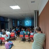 Imagen de la charla que tuvo lugar el pasado sábado 13 de julio 